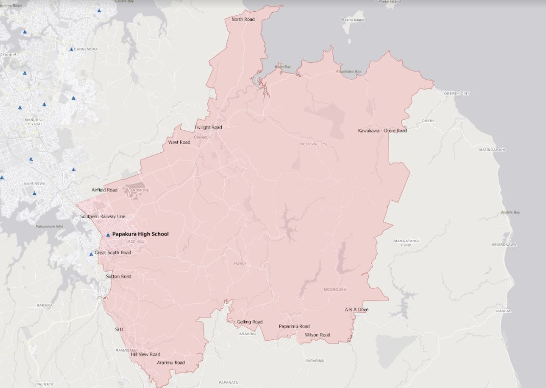 Map 2 Of The Enrolment Zone